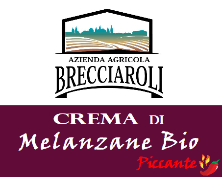Crema di Melanzane bio PICCANTE 🌶️ 210g