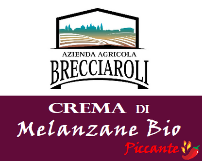Crema di Melanzane bio PICCANTE 🌶️ 210g