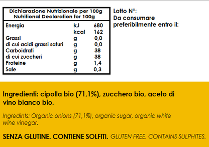 CIPOLLE Caramellate bio 200g