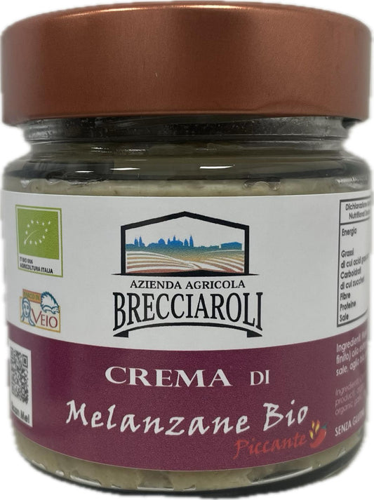 Crema di Melanzane bio PICCANTE 🌶️ 210g