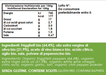 FRIGGITELLI Sott'Olio evo BIO 300g