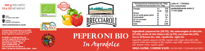 PEPERONI Bio in Agrodolce 300g