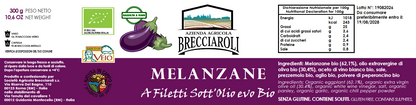 MELANZANE A Filetti Sott’Olio evo BIO 300g