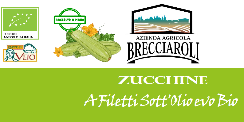 ZUCCHINE A Filetti Sott'Olio evo BIO 300g