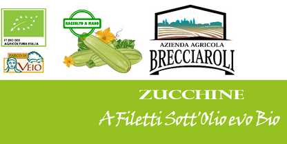 ZUCCHINE A Filetti Sott'Olio evo BIO 300g